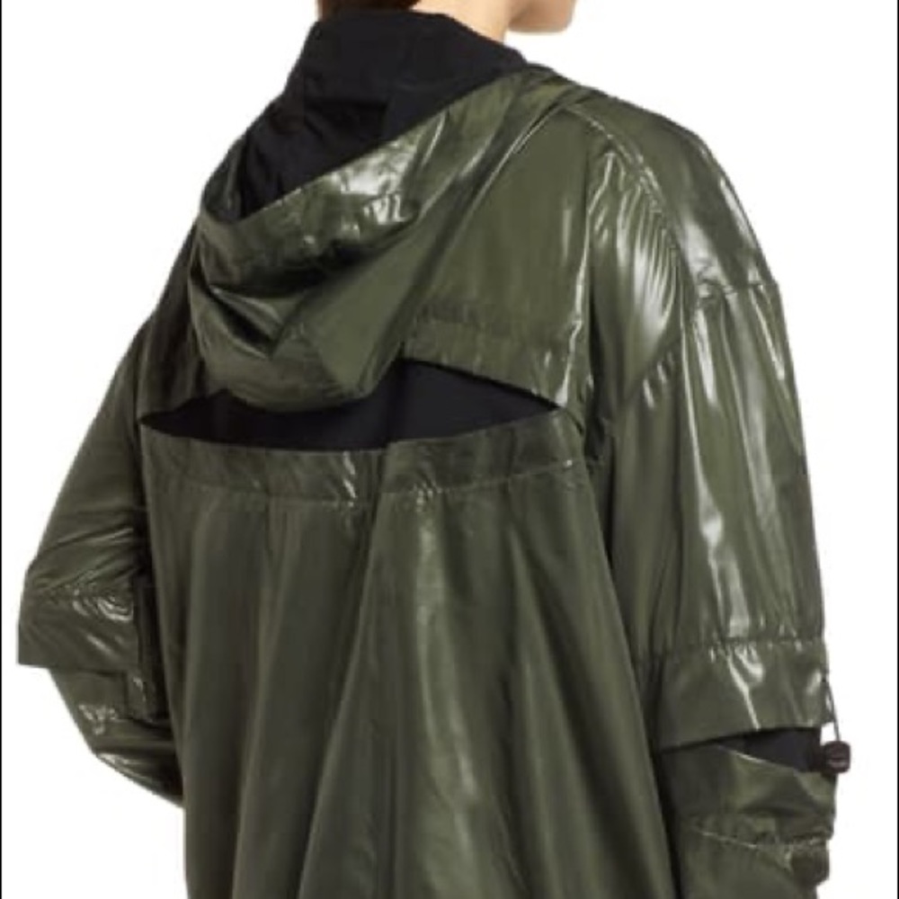 💝SOLD💝IVY PARK Hi Shine Lace-Up Jacket - Picture 2 of 7